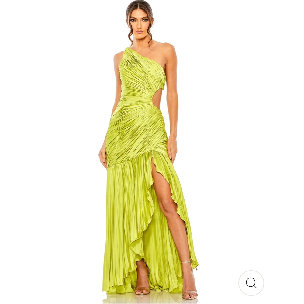 Mac Duggal Apple Green Gown